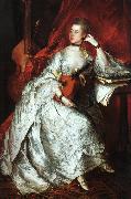 Thomas Gainsborough Mrs Philip Thicknesse oil painting